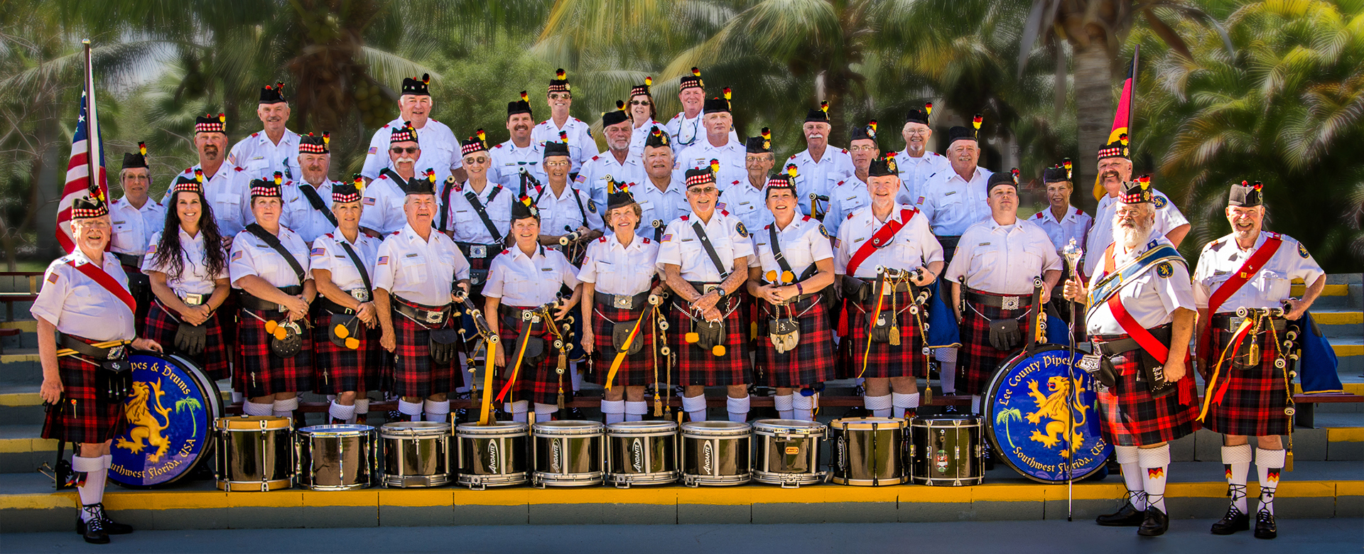Lee County Pipes and Drums Band Photo